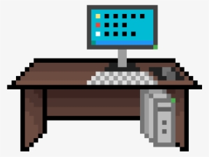 Computer Desk On - Computer Desk