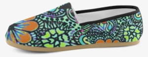 Color Blast Women's Casual Shoes - Slip-on Shoe