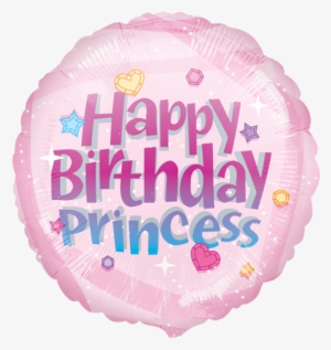 Happy Birthday Foil Balloon Download Png - Happy Birthday You Princess
