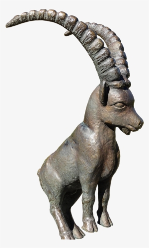 capricorn,bronze statue,animal - statua capricorno segno zodiacale