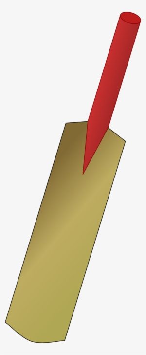 File - Cricket Bat - Svg - Cricket Bat Clip Art