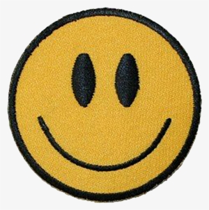 Smiley - Embroidered Patch