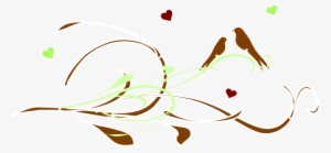 Love Birds On A Branch