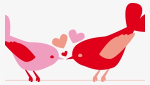 The Little Birds Above Was Designed For A Valentine's