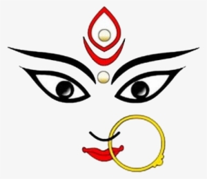 Art Of Living, Sri Sri Ravi Shankar Ashram, Navratri - Durga Maa Face Drawing