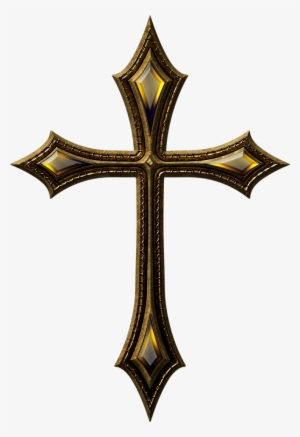 Gothic Cross 2 By Jojo-ojoj On Deviantart - Fancy Cross Transparent Background