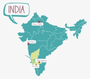 Simplistic Map Of India For Kids Impressive 7343 - Map Of India Kids