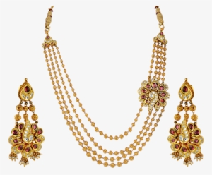Orra Gold Set Necklace - Gold Necklace Sets
