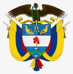 Coat Of Arms Of Colombia Includes A Phrygian Cap As - Colombia Coat Of Arms