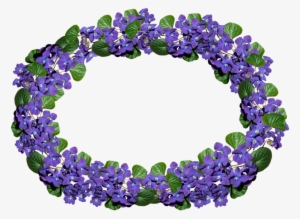 flowers, violets, arrangement, frame, border, perfume - arrangement