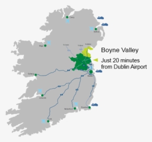 Boyne Valley Map - Killarney National Park Ireland Map