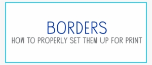 Borders Are An Awesome Design Element - Simbolo Da Psicopedagogia