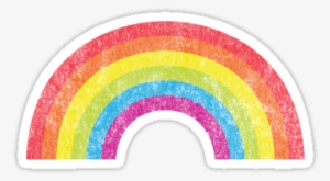 Sticker,375x360 375×360 Pixels - Sticker Tumblr Rainbow Png