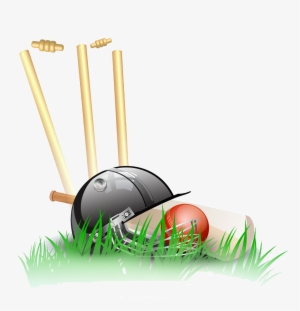 Svg Free Stock Cricket Clipart Hit Wicket - Cricket Png