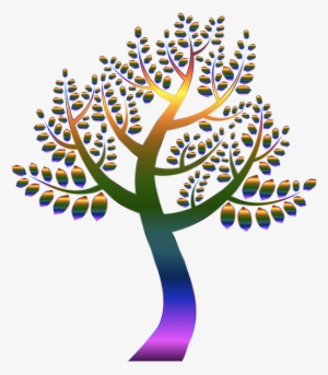 This Free Icons Png Design Of Simple Prismatic Tree