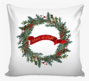 Peace On Earth Pillow Cover - Transparent Pillow Cute Png