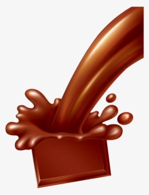Chocolate Milk Splash Png Download - Chocolate Psd