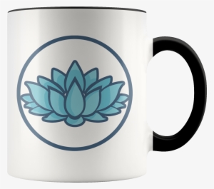 Lotus Flower, Buddhist Hindu Symbol 11oz - Mug