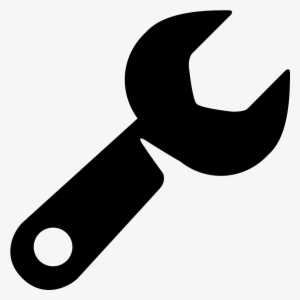 Png Black And White Download Support Icon Free Download - Icone Clé À Molette