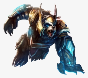 Thunder Lord Volibear Skin Png Image - League Of Legends Volibear Png