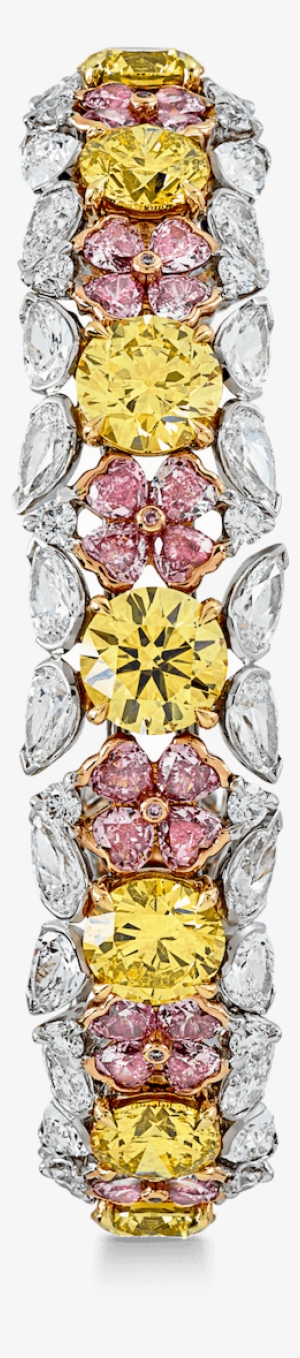 Yellow Diamond Bracelet 08 21 491 Copy - Pink Diamond