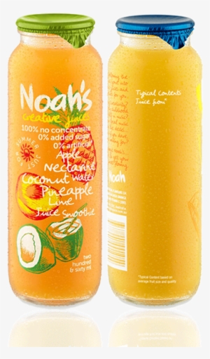 Apple, Nectarine, Coconut Water, Pineapple And Lime - Noahs Juices