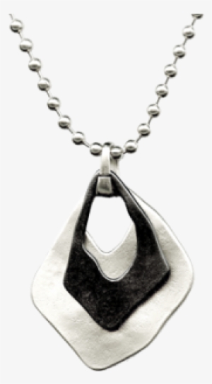 "silver & Black" Necklace - Sri Jagdamba Pearls