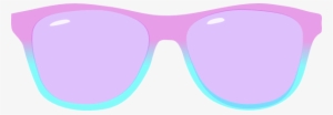 Purple And Blue Shades Clip Art - Summer Sunglasses Vector Png