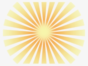 Lighter Clipart Bright - Sun Rays Png Orange