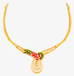 Gold Necklace Designs In 15 Grams