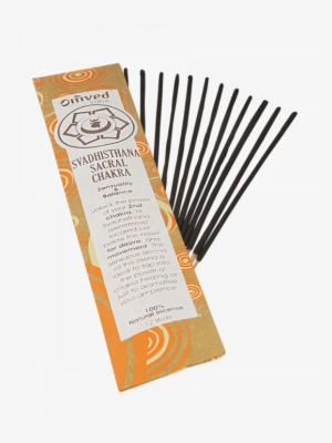 Omved Svadhishthana Chakra Incense 12 Sticks, Agarbatti - Incense