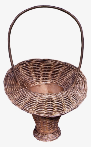 Flower Basket Cane Handicraft