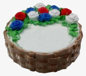 Flower Basket - Birthday Cake