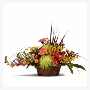 Bountiful Basket Flower Arrangement - California