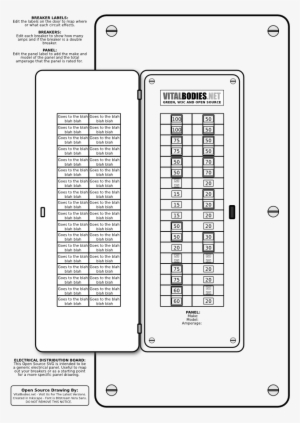Open Source Svg Distribution Board Electrical Panel - Electrical Panel Drawing