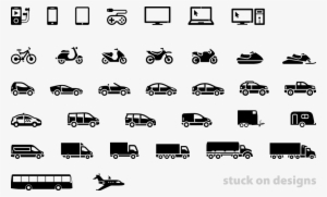 Stuck - Vehicles Icons