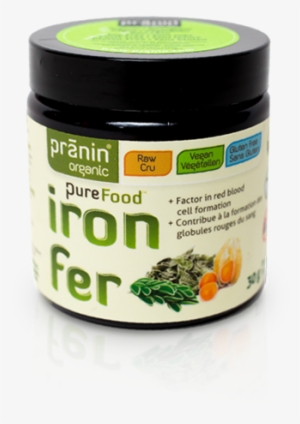 Pranin Purefood Iron - Purefood Iron, 30g (30 Days)