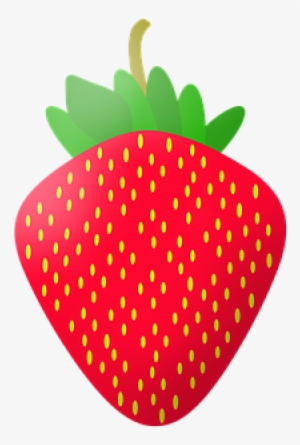Strawberry Fruit Vector Fruits Red Strawbe - Клубника Вектор Png