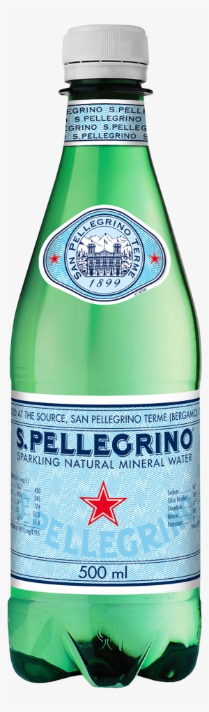 Pellegrino Sparkling Natural Mineral Water Pet Bottles - San Pellegrino Mineral Water - 16.9 Oz - 24 Ct