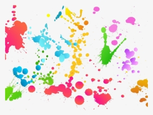 Holi Png Transparent Images - White And Colour Background
