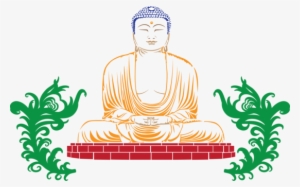 Buddhism The Buddha Buddhahood Religion Mandala - Buddha Clipart Png