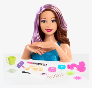 View Larger - Barbie Flip & Reveal Deluxe Styling Head
