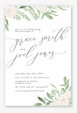 Miss Poppy Design - Wedding Invitation