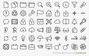 If You're Looking For Line Icons, Check Out These Free - Icon