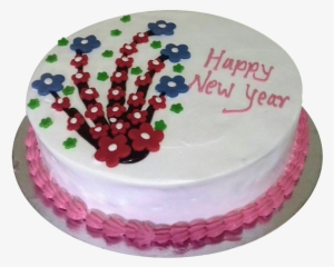New Year Black Forest Cake - Chocolate Cake