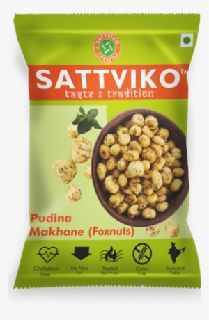 Sattviko Pudina Makhane - Sattviko Pudina Makhane, 21g (pack Of 3)
