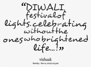 Diwali Festivals Of Lights - Quotes On Festival Of Lights