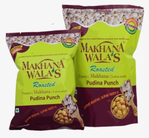 Roasted Makhana - Makhanawala's Roasted Makhana, Salt And Pepper, 2x80g