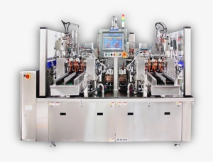 Premade Pouch Filling Machine Quad Front - Viking Masek Packaging Machine