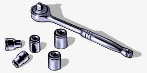 Clipart Free Download Ratchet Image Illustration Of - Socket Wrench Clipart
